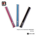 Color Plastic Ruler with Aluminum Side 2016 for Office Stationery